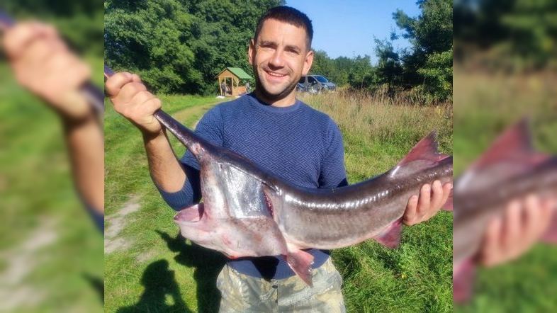 Диво-рибу, яка водиться у Міссісіпі, спіймали у ставку на Рівненщині