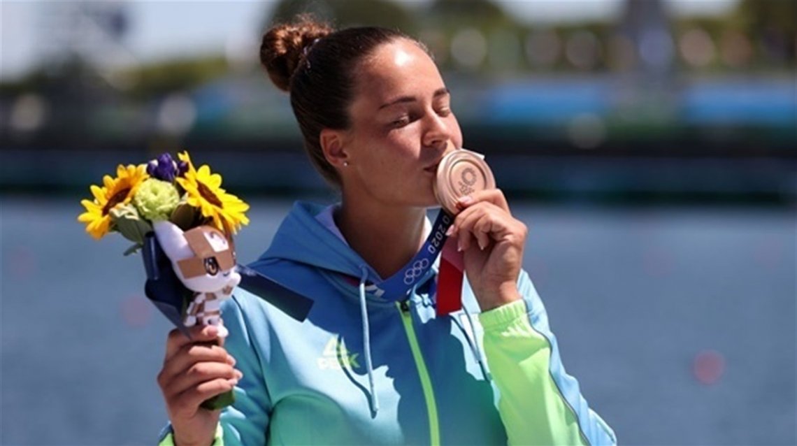 Дванадцята медаль України на Олімпіаді в Токіо — каноїстка Людмила Лузан стала третьою