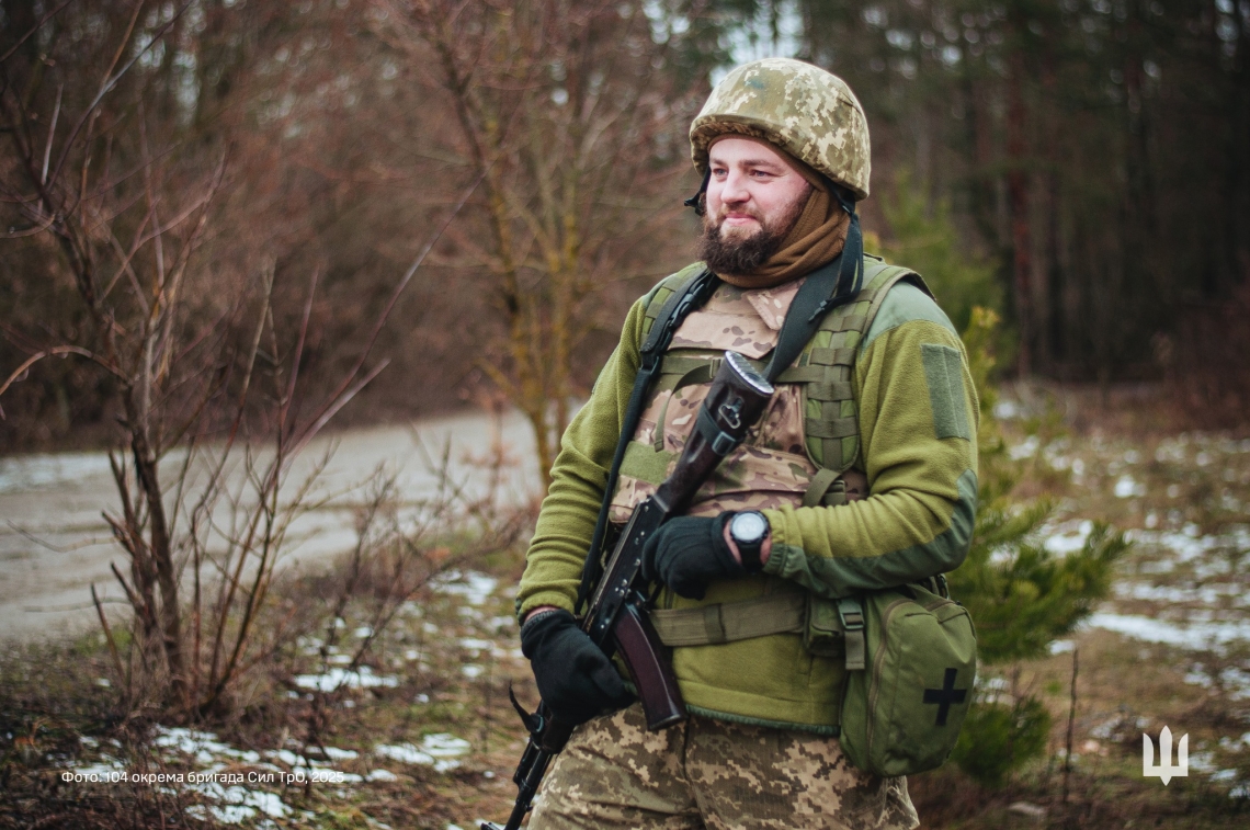 Із модельєрів — у мінометники: історія бійця 104 бригади
