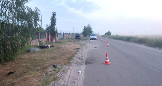 На Березнівщині внаслідок ДТП загинув мотоцикліст (ФОТО)