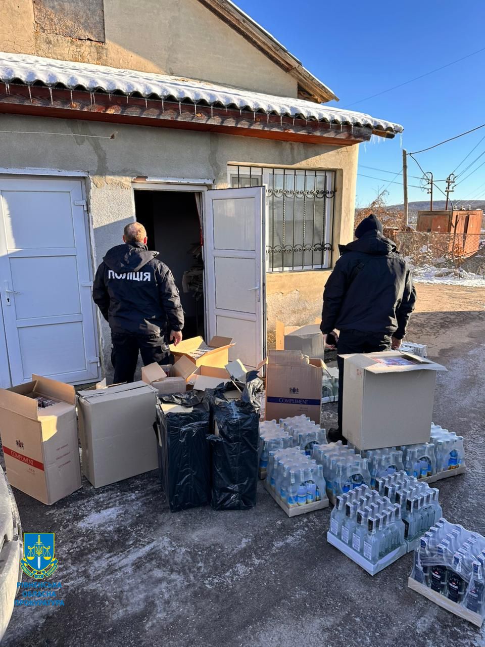 На Дубенщині вилучили сурогатного алкоголю майже на мільйон