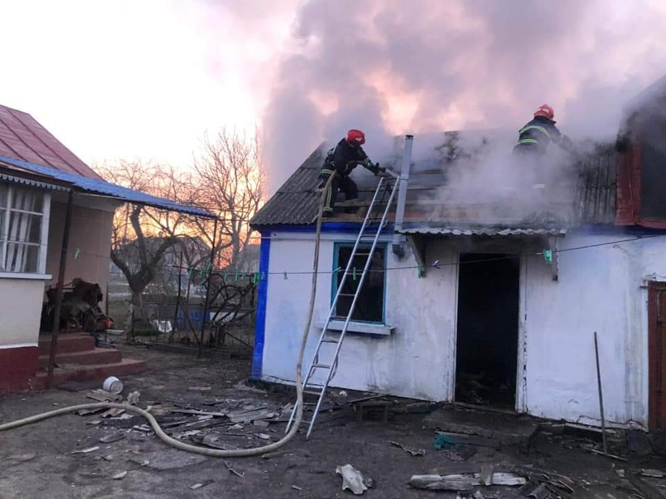 На Гощанщині горіла літня кухня