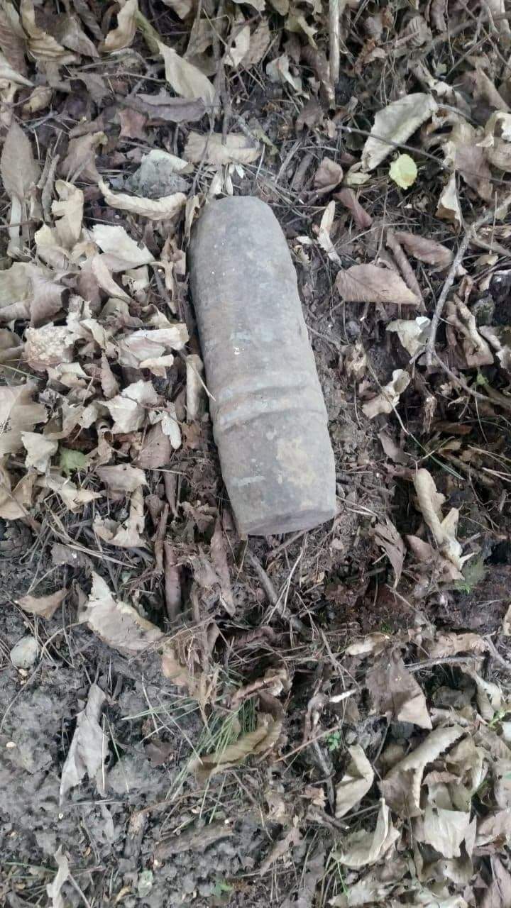 На Острожчині випадково знайшли 3 боєприпаси 