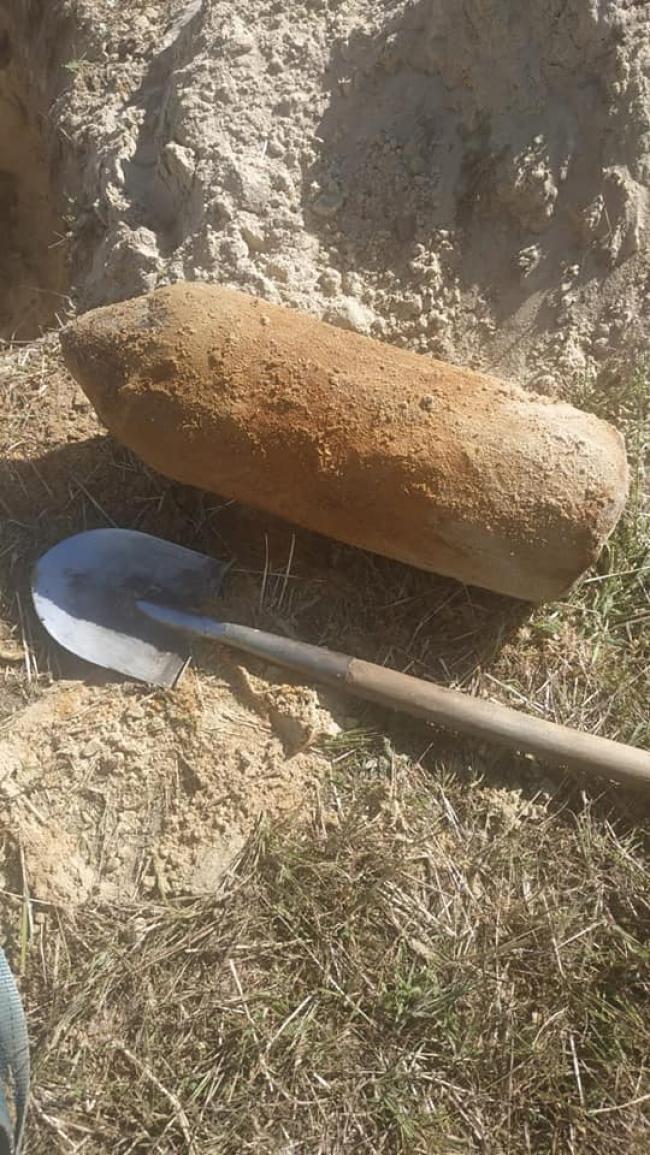 На Поліссі знищили авіабомбу