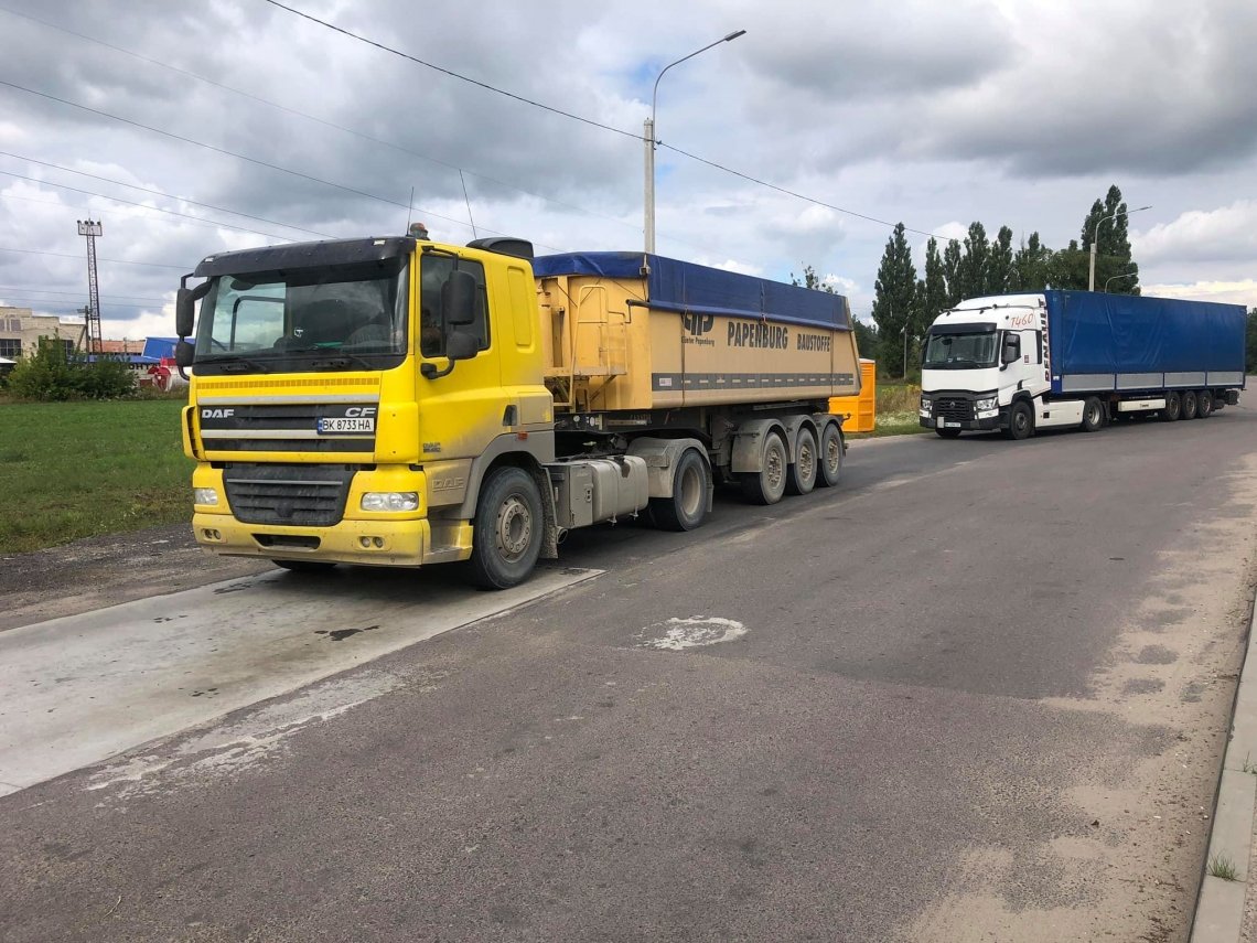 На Рівненщині нараховано 59 тисяч євро штрафів за перевантаження фур