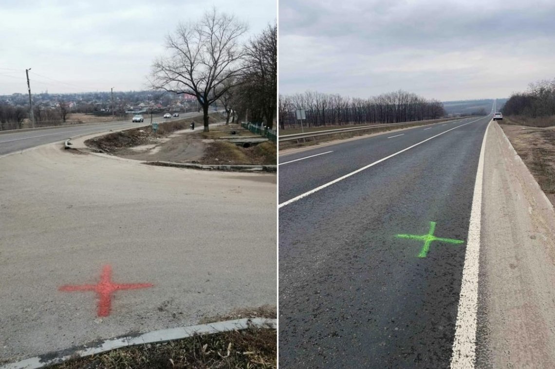 На Рівненщині поліцейські затримали дівчину, яка малювала мітки