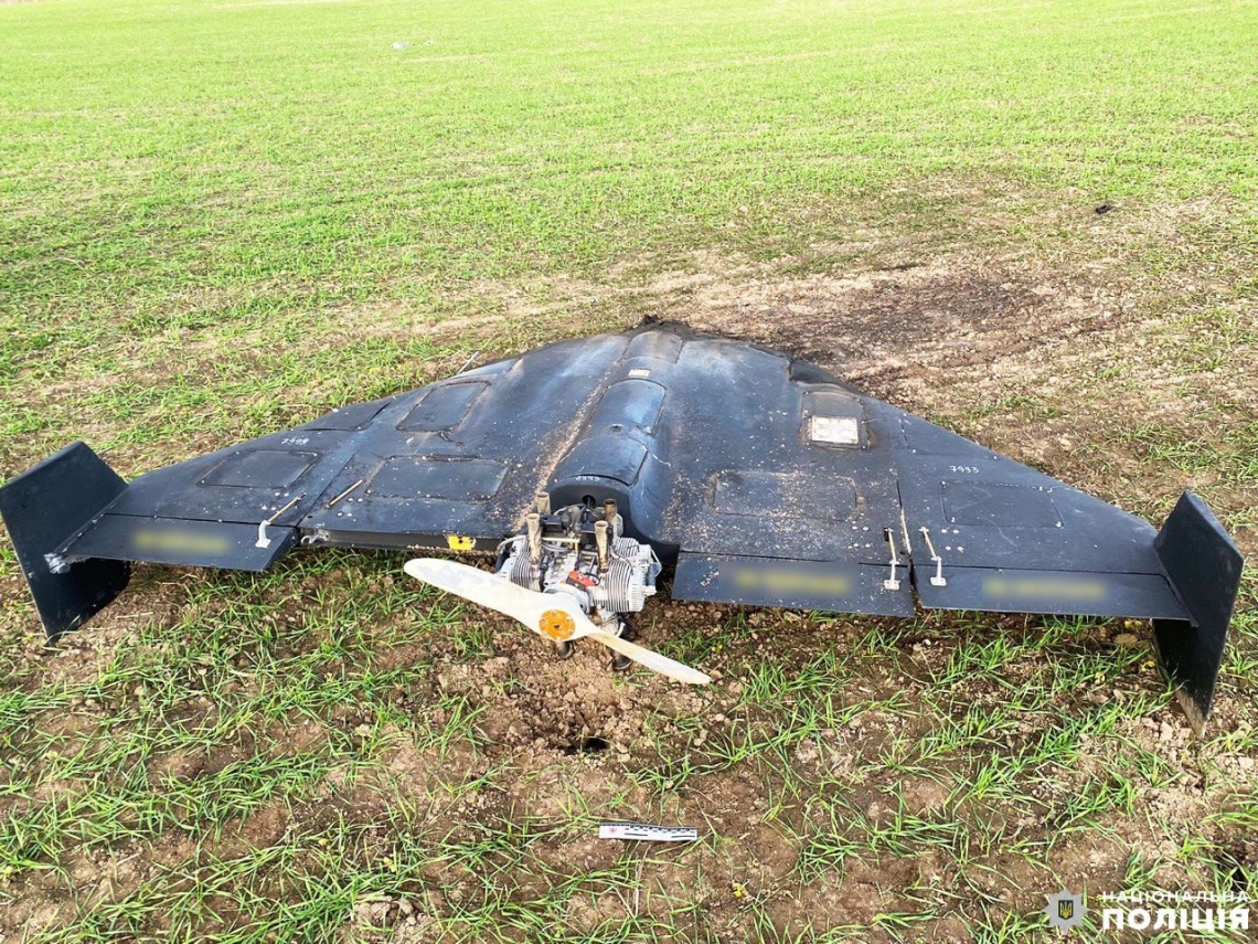 На Рівненщині зафіксували падіння ворожого безпілотника