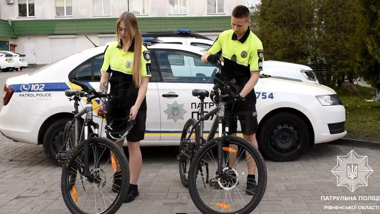 На рівненські вулиці повернулись поліцейські велопатрулі