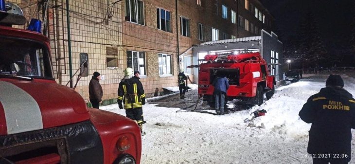 Пожежа у Косівській лікарні: троє хворих загинули, ще трьох — врятували
