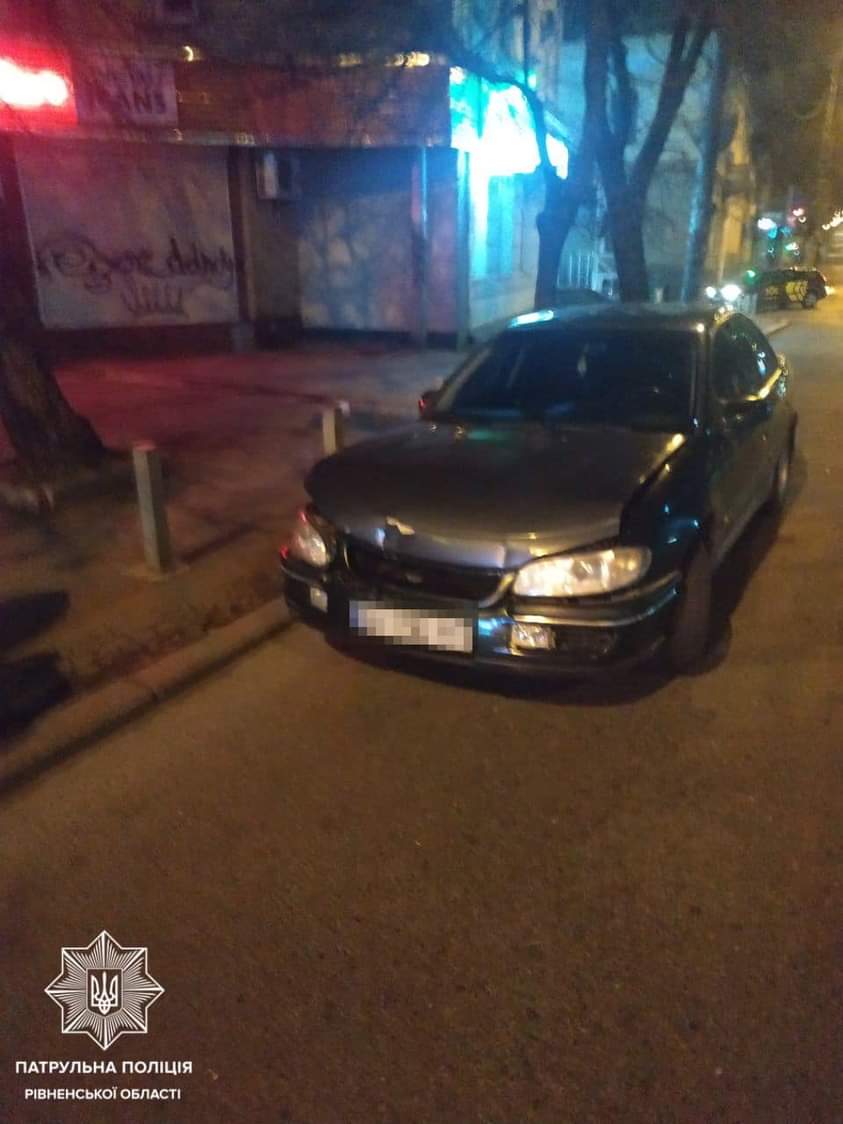 П`яні водії на Рівненщині вчинили дві ДТП