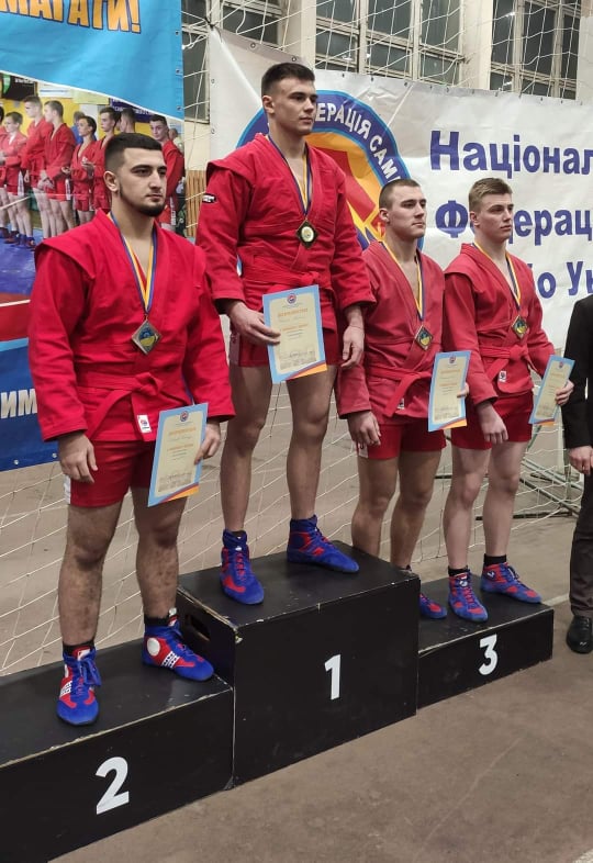 П`ять медалей вибороли рівненські самбісти на чемпіонаті України