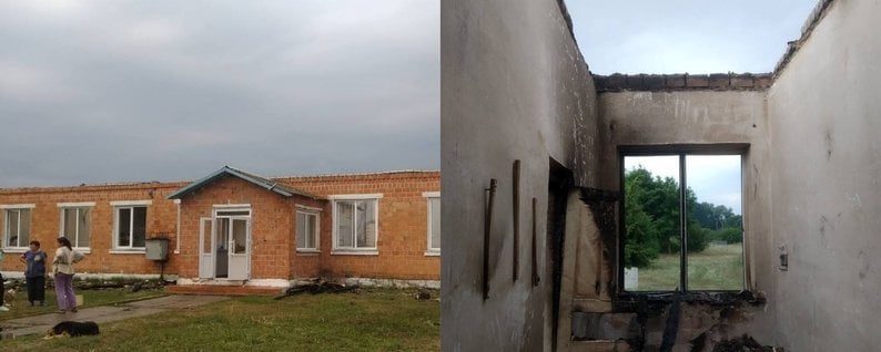 Стало відомо, коли підуть до школи учні Перекалівського ліцею, який пошкодила блискавка