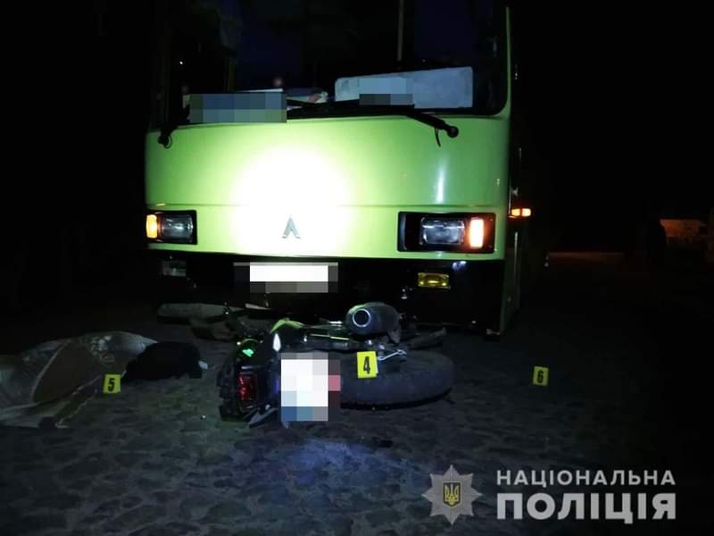 У ДТП на Сарненщині загинув неповнолітній мотоцикліст