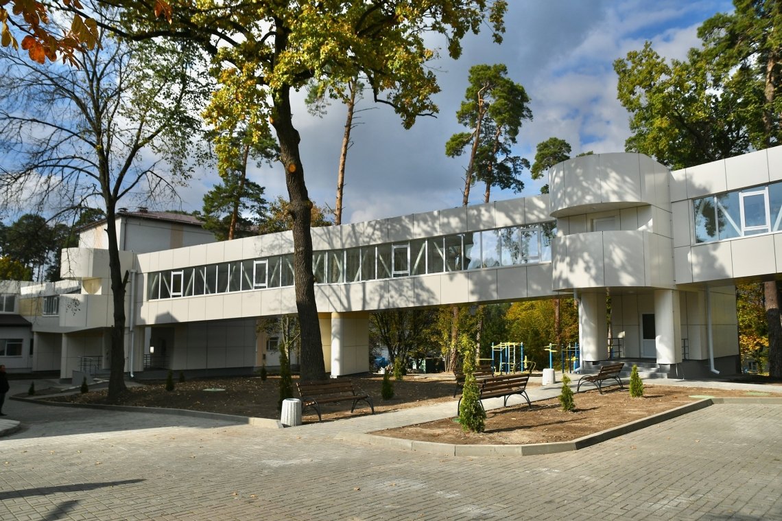 У Клеванському госпіталі для ветеранів збудували перехід між корпусами
