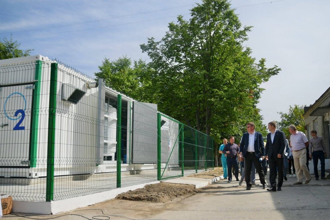 У лікарні Вараша запрацювала потужна киснева станція