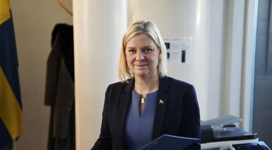 У прем`єр-міністерки Швеції прибирала нелегалка