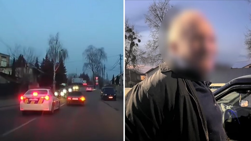 Утікав від патрульних: у результаті - підбив їхнє авто