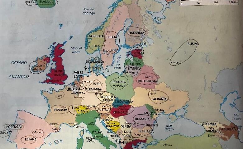 В іспанському підручнику Крим