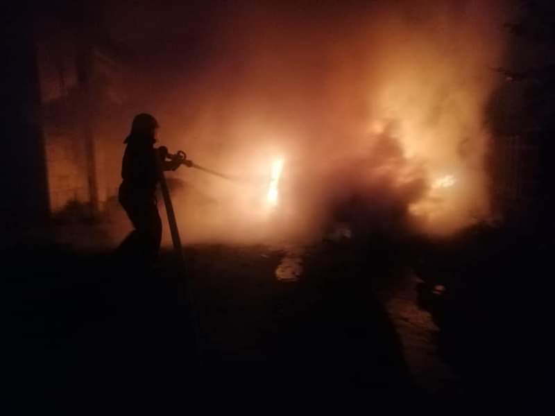 В Костополі згорів автомобіль, який загорівся під час руху