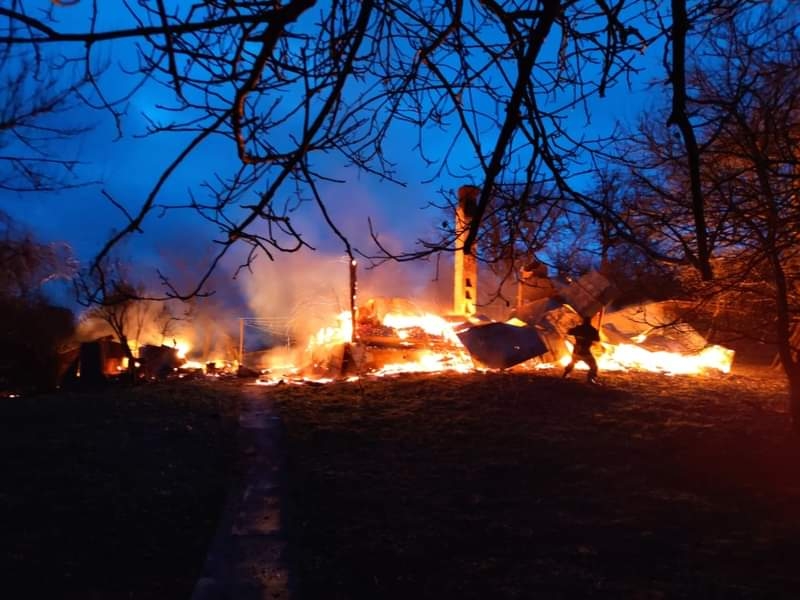 У Рівненському районі під час пожежі загинула людина