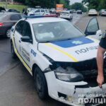 Водій з Рівненщини тікав від поліції 35 кілометрів і розбив п`ять автівок
