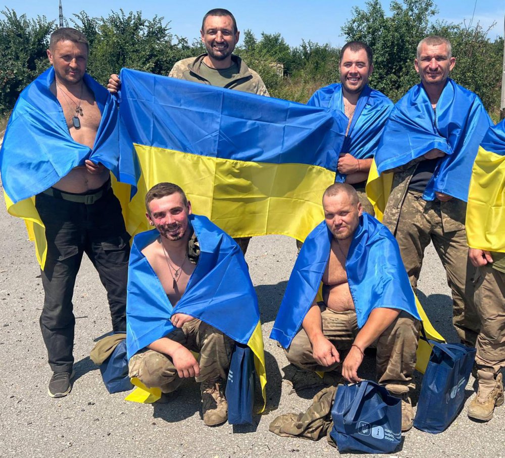 З полону повернули ще 22 українських воїни