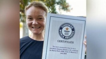 Американка пробігла 95 марафонів за 95 днів