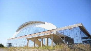 Будівництво спортивної арени на Макарова відновилося (ФОТО)