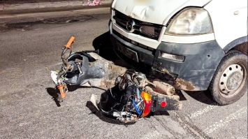 ДТП у Рівному: скутерист – без шолома, водій авто - напідпитку
