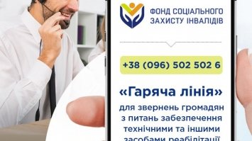 Фонд соціального захисту інвалідів запровадив роботу «гарячої лінії»