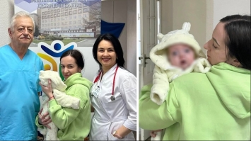Лікарі Рівного допомогли виходити хлопчика, який народився з вагою менше кілограма