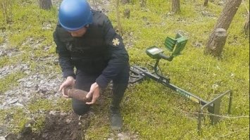 На Рівненщині, її жителі викопали в полі два артснаряди