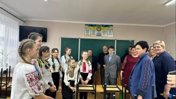 На Рівненщині відбудували школу, яку пошкодили уламки російського дрона