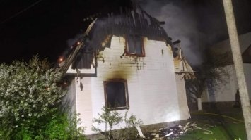На Сарненщині під час пожежі, знайшли - мертвого чоловіка