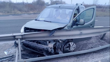 П’яний водій в’їхав у відбійник і викликав поліцію
