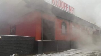 У Рівному горять склади(ФОТО) ОНОВЛЕНО