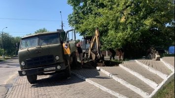 У Рівному - прорив водопроводу