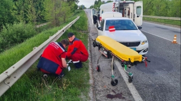 Збив чоловіка і втік: поліція розшукує водія
