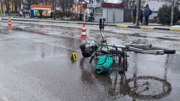 Збив велосипедистку на пішохідному переході