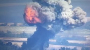 ЗСУ показали, як горить російський танк. Відео